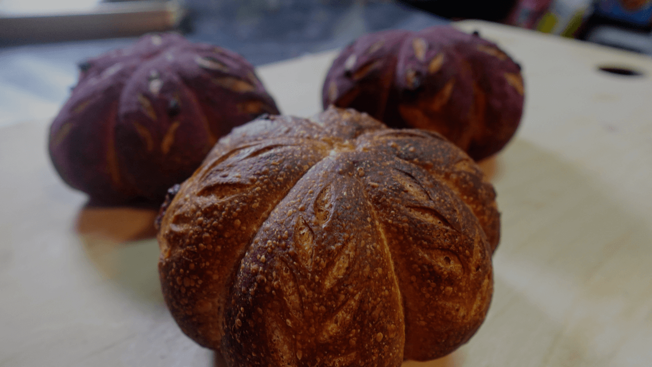 Pumpkin-Shaped Sourdough